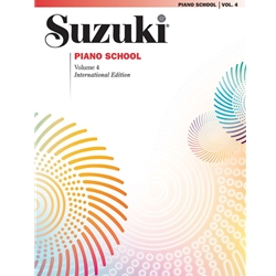 Suzuki Piano School International Edition Piano Book, Volume 4 [Piano] Book