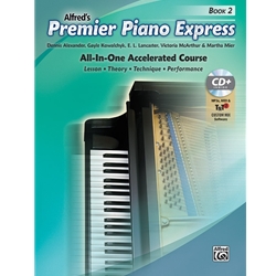 Premier Piano Express, Book 2 [Piano] Book, CD-ROM & Online Audio & Software