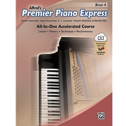 Premier Piano Express, Book 4 [Piano] Book & Online Audio & Software