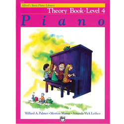 Alfred's Basic Piano Library Theory Book 4