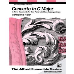 Rollin Concerto in C Major Two Pianos Four Hands Sheet