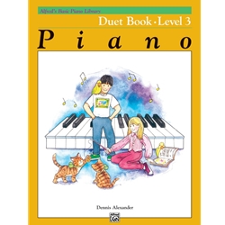 Alfred's Basic Piano Library: Duet Book 3 [Piano] Book