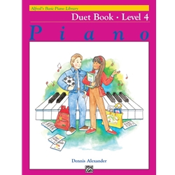 Alfred's Basic Piano Library Duet Book 4