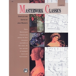 Masterwork Classics, Level 6 [Piano] Book & CD