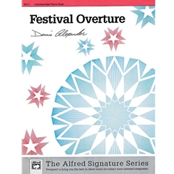 Alexander Festival Overture One Piano Four Hands Sheet