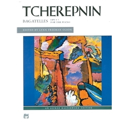 Tcherepnin: Bagatelles, Opus 5 [Piano] Book