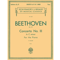 Concerto No. 3 in C Minor, Op. 37 (2-piano score) - Schirmer Library of Classics Volume 623 National Federation of Music Clubs 2014-2016 Piano Duet