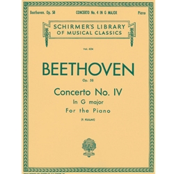 Concerto No. 4 in G, Op. 58 - Schirmer Library of Classics Volume 624 National Federation of Music Clubs 2014-2016 Piano Duet