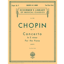 Concerto No. 1 in E Minor, Op. 11 - Schirmer Library of Classics Volume 1350 Piano Duet