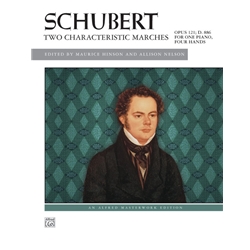 Schubert: Two Characteristic Marches, Opus 121, D. 886 [Piano] Book