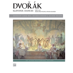Dvorak: Slavonic Dances, Opus 46 [Piano] Book