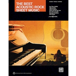Best Acoustic Rock Sheet Music PVG