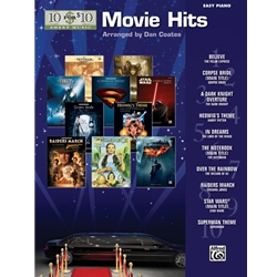 10 for 10 Sheet Music: Movie Hits [Piano] Book