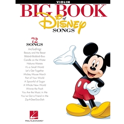 The Big Book of Disney Songs - Violin
