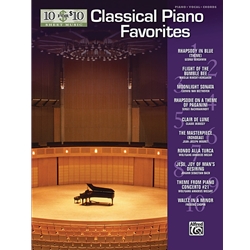 10 for 10 Sheet Music: Classical Piano Favorites [Piano] Book