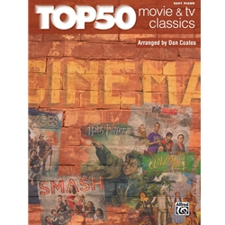 Top 50 Movie & TV Classics [Piano] Book