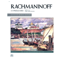 Rachmaninoff: Preludes, Opus 23 [Piano] Book