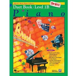 Alfred's Basic Piano Library: Top Hits! Duet Book 1B [Piano] Book