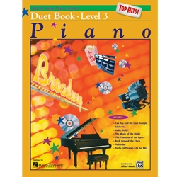 Alfred's Basic Piano Library: Top Hits! Duet Book 3 [Piano] Book