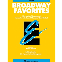 Essential Elements Broadway Favorites - Bassoon Supplement