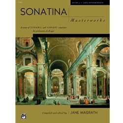 Sonatina Masterworks, Book 3 [Piano] Book