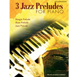 Gillock 3 Jazz Prelud Piano Solo Teaching