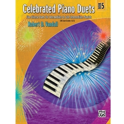 Celebrated Piano Duets, Book 5 [Piano] Book