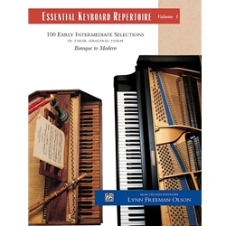 Essential Keyboard Repertoire, Volume 1 [Piano] Comb Bound Book