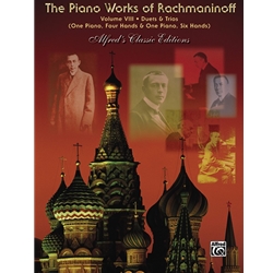 The Piano Works of Rachmaninoff, Volume VIII: Works for One Piano/Four Hands and One Piano/Six Hands Book
