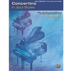 Concertino in Jazz Styles [Piano] Book