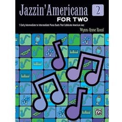 Jazzin' Americana for Two, Book 2 [Piano] Book