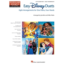 Easy Disney Duets - Popular Songs Series - NFMC 2020-2024 Selection Late Elementary/Early Intermediate Level 1P4H