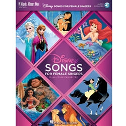 Disney Songs for Female Singers - 10 All-Time Favorites with Fully-Orchestrated Backing Tracks Music Minus One Vocals Vocal