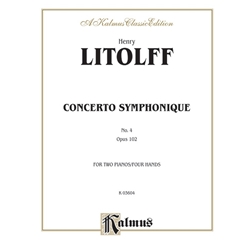 Concerto Symphonique, Opus 102 [Piano] Book