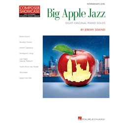 Big Apple Jazz - Composer Showcase Hal Leonard Student Piano Library Intermediate Level