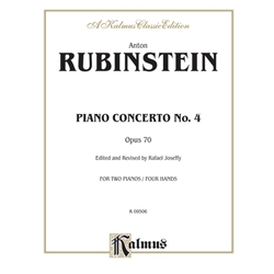 Piano Concerto No. 4, Opus 70 [Piano] Book