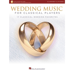 Wedding Music for Classical Players Clarinet and Piano /Audio Access