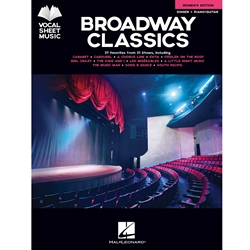 Broadway Classics Women's Edition Vocal Sheet Music /Piano and Guitar