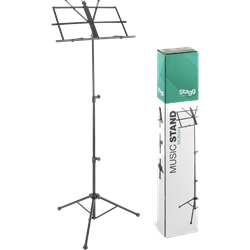 Lyra MUSA4BK Music Stand 4pc /bag