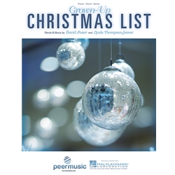 Grown Up Christmas List PVG Sheet