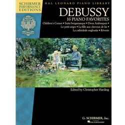 Claude Debussy: 16 Piano Favorites