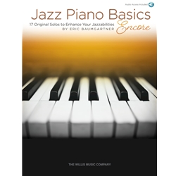 Jazz Piano Basics Encore 17 Original Solos to Enhance Your Jazzabilities /Audio Access