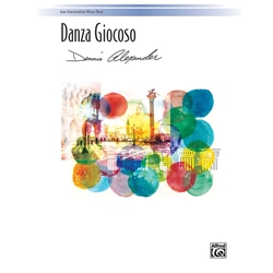 Alexander Danza Giocoso Piano Solos Sheet