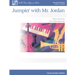 Jumpin' with Mr. Jordan - National Federation of Music Clubs 2020-2024 Selection Mid-Intermediate Level 1 Piano, 4 Hands