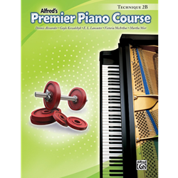 Alfred's Premier Piano Course, Technique 2B