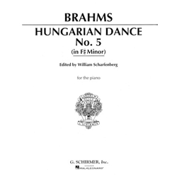 Brahms Hungarian Dance #5 Piano Solo Classical