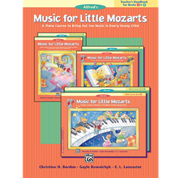 Music for Little Mozarts Teacher Handbook for Books 1 & 2 Piano