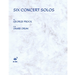 Six Concert Solos Drums