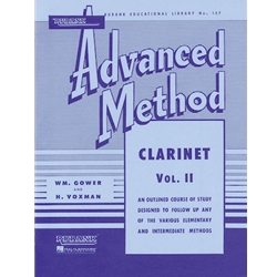 Rubank Advanced Method - Clarinet Vol. 2 Clarinet