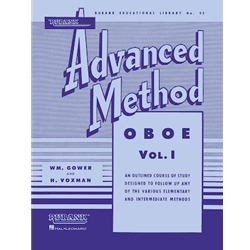 Rubank Advanced Method Oboe Vol. 1 Method